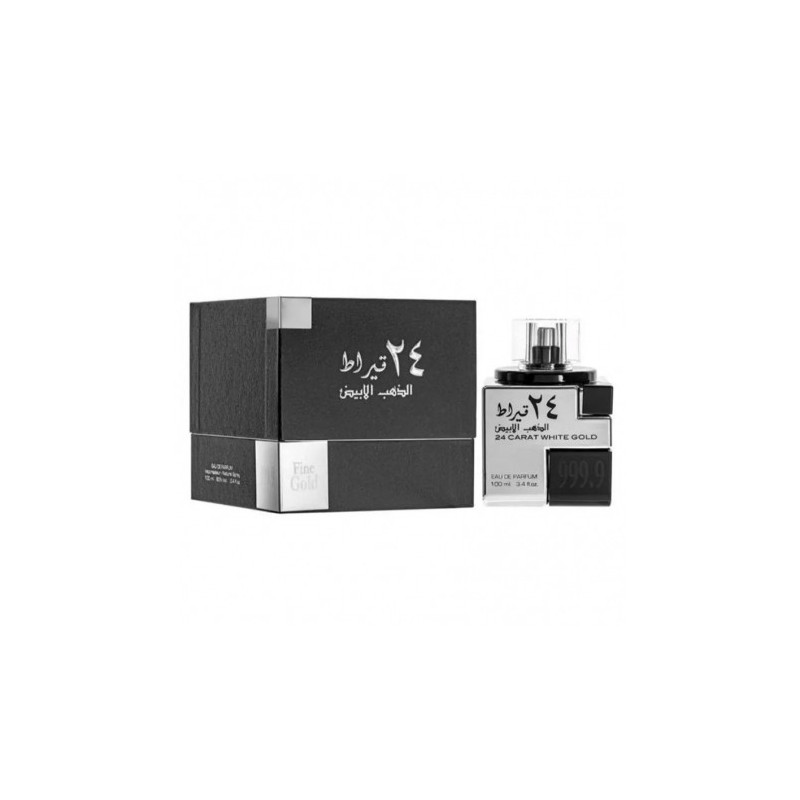 Lattafa 24 Carat White Gold EDP 100ml