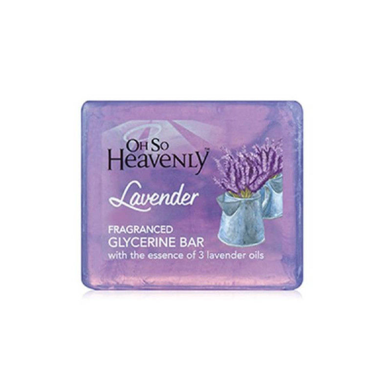 Oh So Heavenly Lavender Fragranced Glycerine Bar 150 gm