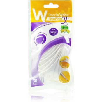 Pearlie White Flosspicks 24 S