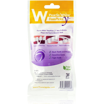 Pearlie White Flosspicks 24 S