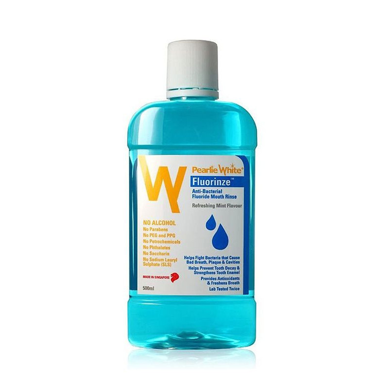 Pearlie White Fluorinze M.Wash 500 ML