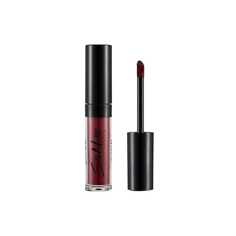 FM Silk Matte Liquid Lipstick 08 Dark Violet