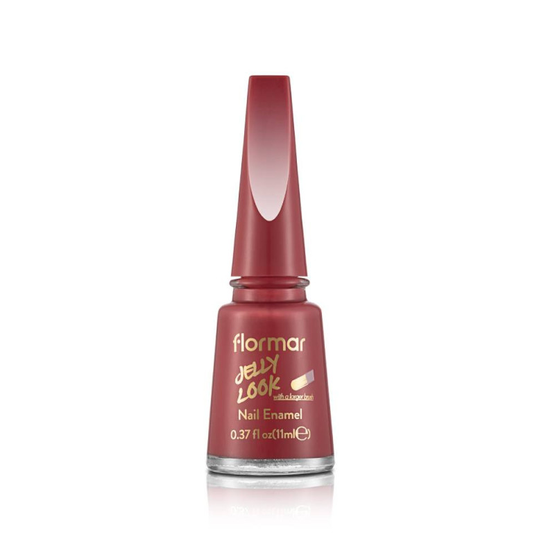FM Jelly Look Nail Enamel Jl60 Cherry Pop