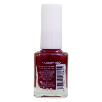 Glambeaute Nail Enamel 16 Ruby Red