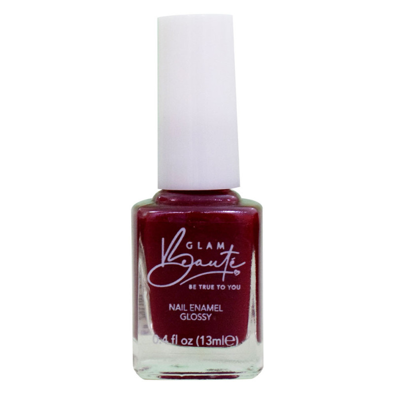 Glambeaute Nail Enamel 17 Bordeaux