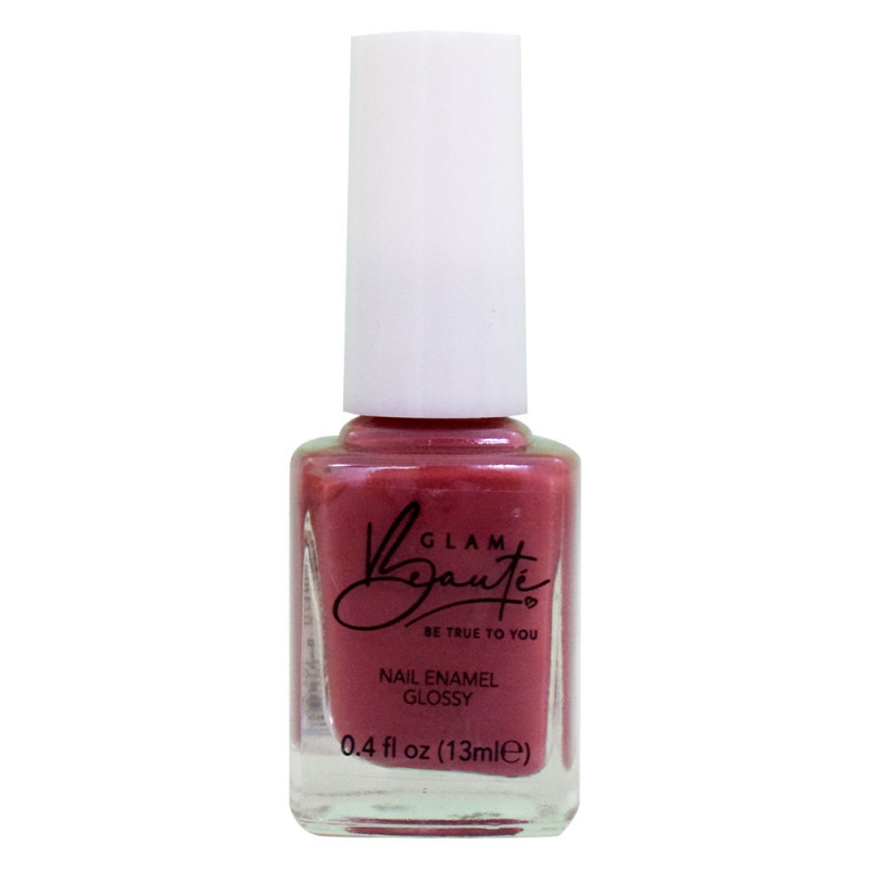 Glambeaute Nail Enamel 21 Glamorous Pink