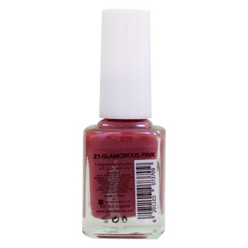 Glambeaute Nail Enamel 21 Glamorous Pink