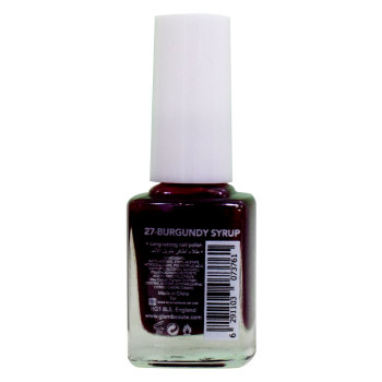 Glambeaute Nail Enamel 27 Burgundy Syrup