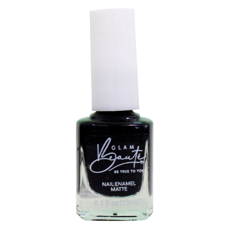 Glambeaute Nail Enamel 47 Solid Black