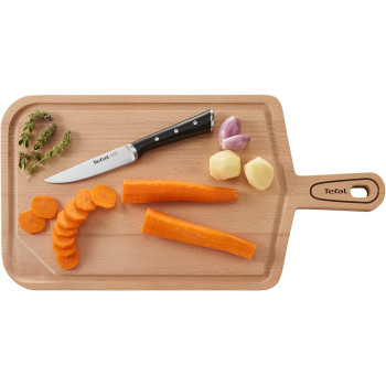 Tefal Ice Force Stainless Steel Bread Knife 20cm Serrated Edge, Long Lasting Performance K2320414