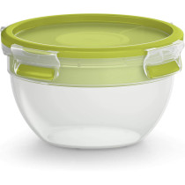 Tefal Masterseal Food Keeper 1 Litre Salad Box Food Container, Green, Plastic, K3100112
