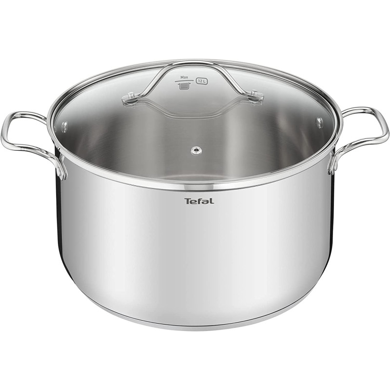 Tefal Intuition 36 Cm Casserole With Lid, Stainless Steel, B9087514