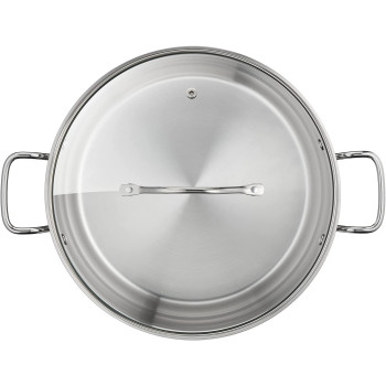 Tefal Intuition 36 Cm Casserole With Lid, Stainless Steel, B9087514