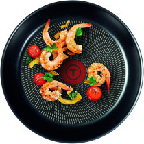 Tefal Tempo Flame Non Stick 14Pcs Pots and Pans Cooking Set, Red, Aluminum, C5489382