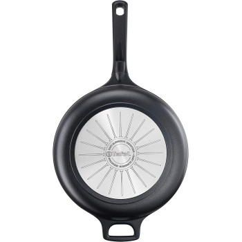 Tefal Trattoria G60537 Saute Pan 28 CM Cast Aluminium Good Heat Retention