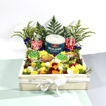 Auspicious Floral Diwali Hamper