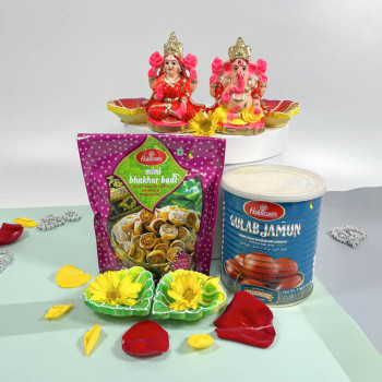 Gulab Jamun and Idol Diwali Hamper