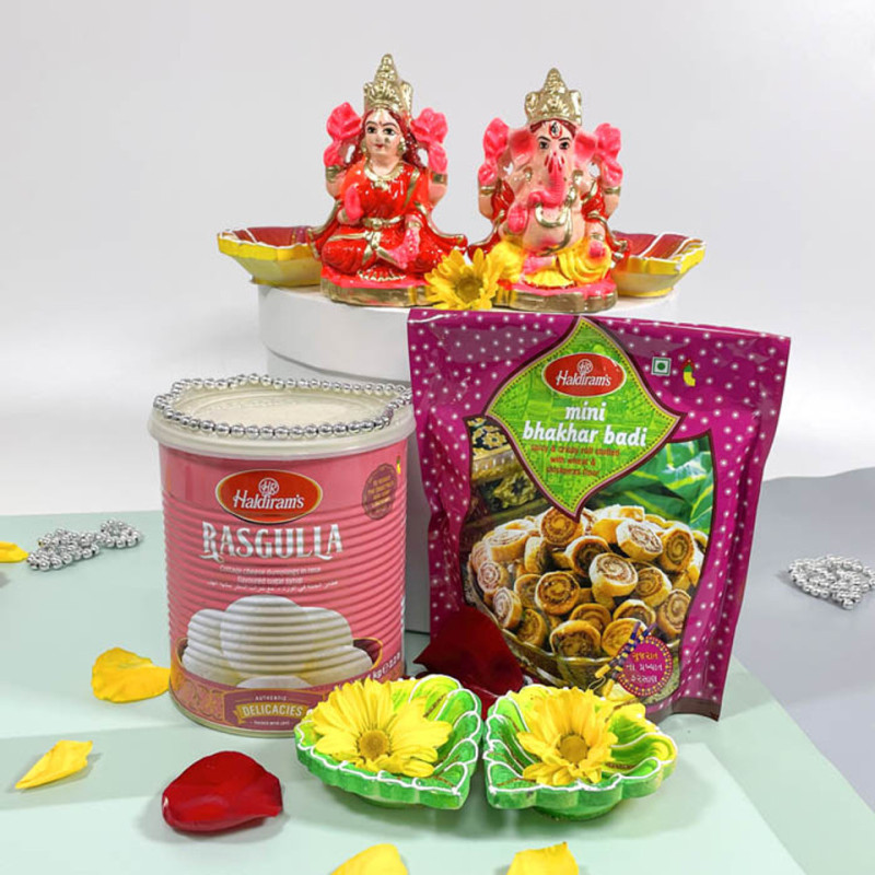 Rasgulla and Idol Diwali Hamper