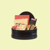 Luxurious Godiva Oval Shaped Hamper