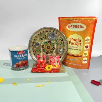 Blessing and Gulab Jamun...