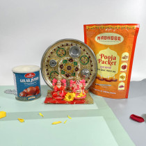 Blessing and Gulab Jamun Diwali Hamper