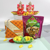 Rasgulla and Pooja Thali Hamper