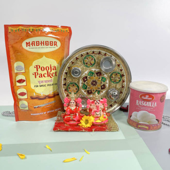 Blessing and Rasgulla Diwali Hamper