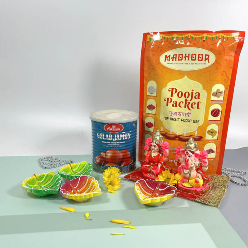 Auspicious Kaju Katli Diwali Hamper