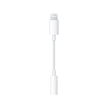 Lightning To 3.5Mm Headphone Jack Adapter White