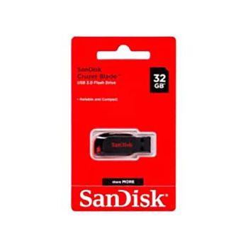 SanDisk Cruzer Blade Usb 2.0 Flash Drive 32 Gb