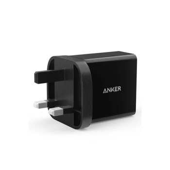 Powerport 24W 2Usb Port Black