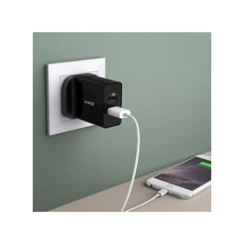 Powerport 24W 2Usb Port Black