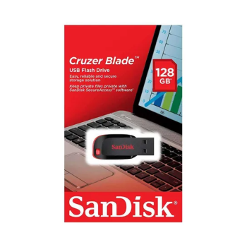 SanDisk 128 GB Cruzer Blade USB Flash Drive 2.0 SDCZ50-128-B35