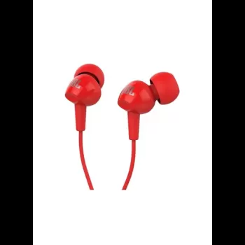 Wired Inear Headphones Red