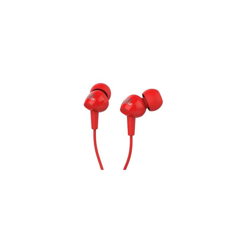 Wired Inear Headphones Red
