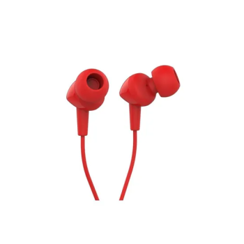 Wired Inear Headphones Red