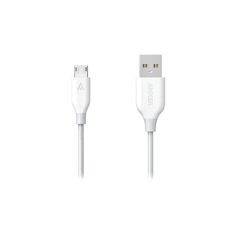 Powerline Micro Usb Fast Charging Cable White