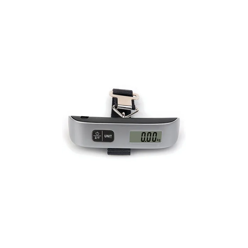 Bright Line Digital Weighing Luggage Scale Grey & Black