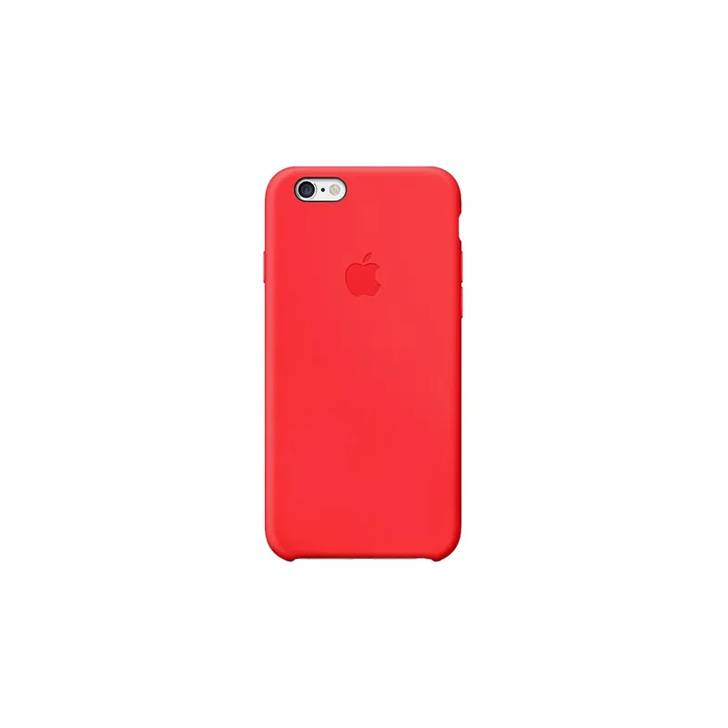 Silicone Snap Case Cover For Apple Iphone 6 Plus Red