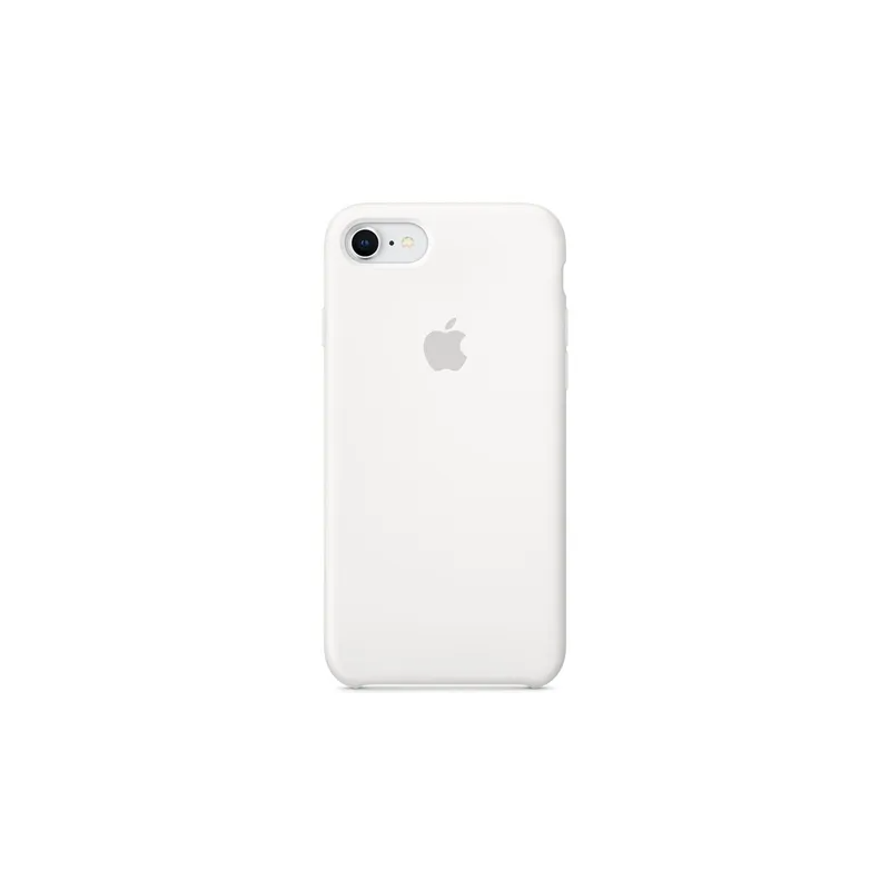 Soft Touch Silicone Case Cover For Apple Iphone 87 White