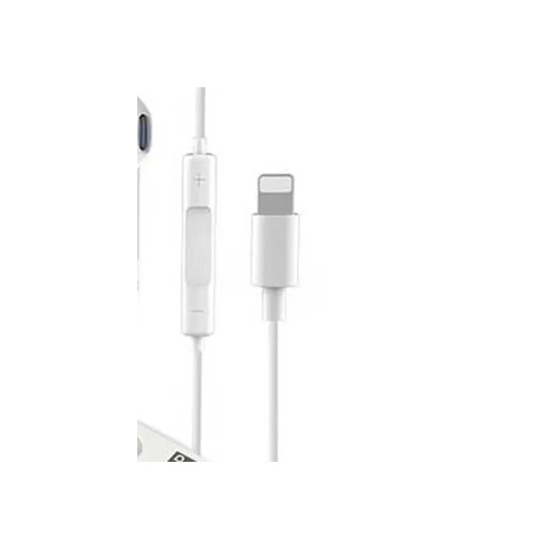 In Ear Earphones With Mic For Apple Iphone White