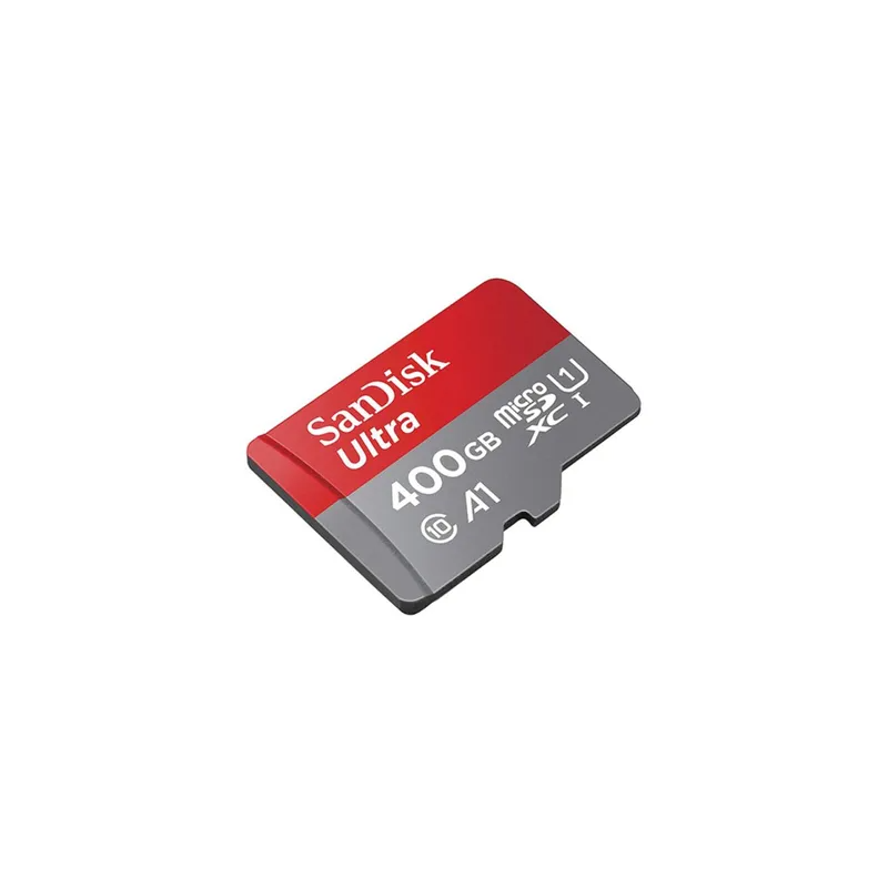 Ultra Sdsquar400Ggn6Mn Memory Card With Adapter Red Grey