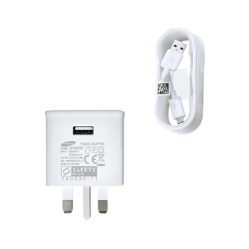 Adaptive Fast Charger With Usb Typec Cable White