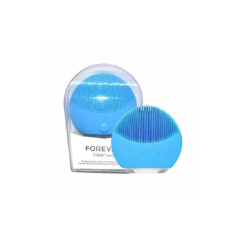 Lina Mini Silicone Facial Cleansing Device Blue