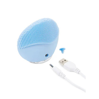 Lina Mini Silicone Facial Cleansing Device Blue