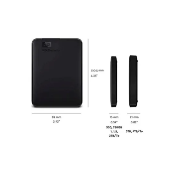 Elements Portable 2 Tb External Hard Drive Usb 3.0 2 Tb