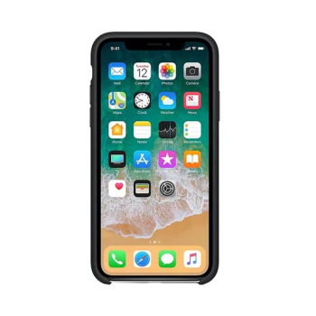 Silicone Case Cover For Apple Iphone Xs Red