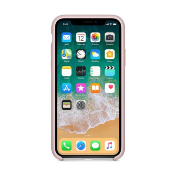 Silicone Case Cover For Apple Iphone Xs Max Black