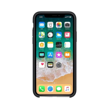 Silicone Case Cover For Apple Iphone Xs Max White