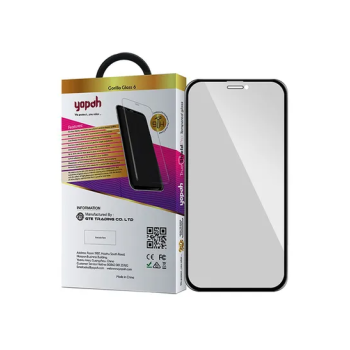 5D Privacy Tempered Glass Screen Protector For Apple Iphone X Black